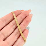 Pulso Chino 2.2gr / 19cm / 3.1mm Oro Amarillo +1 18K