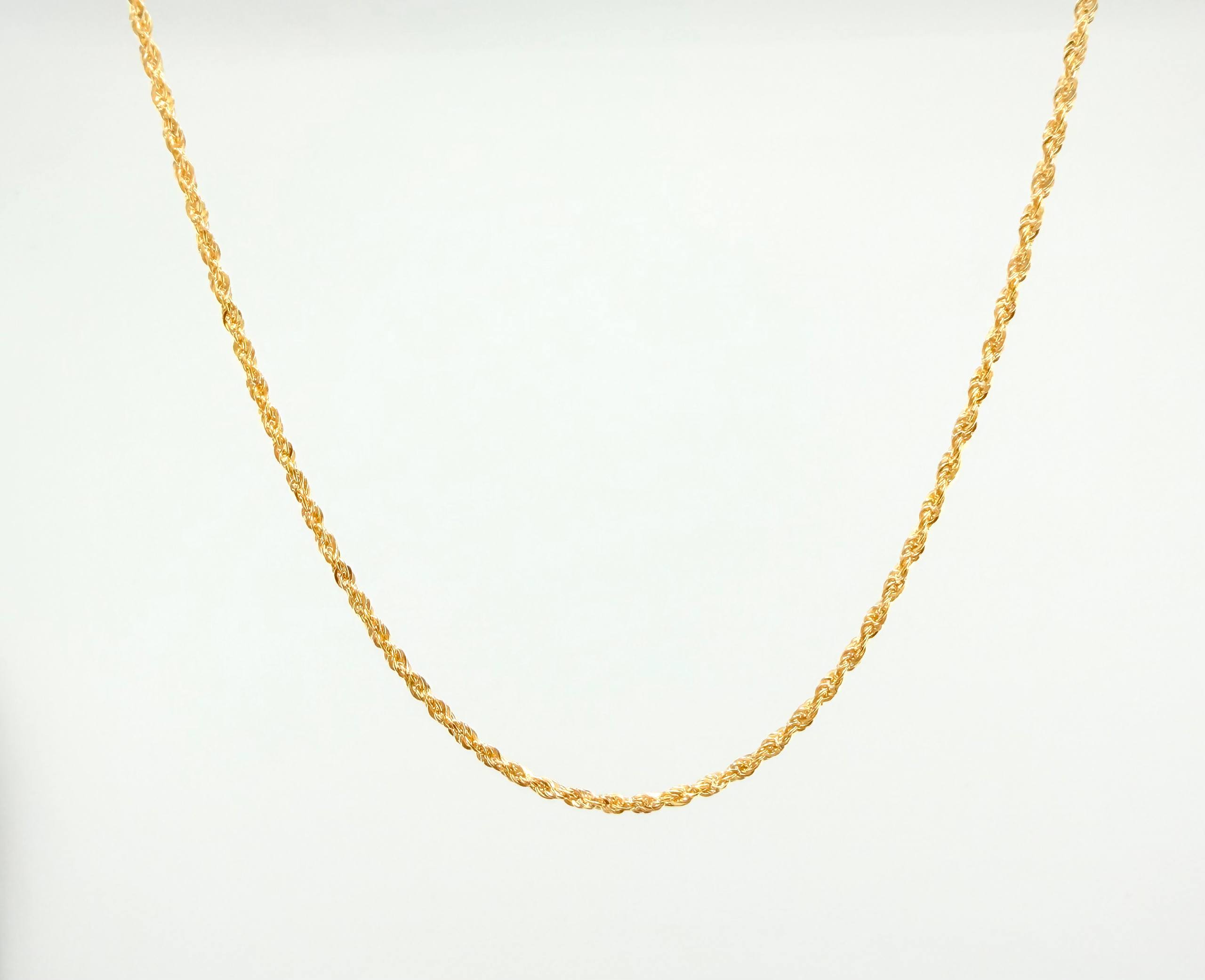 Cadena Lazo 1.6gr / 45cm / 1.6mm Oro Amarillo +3 18K