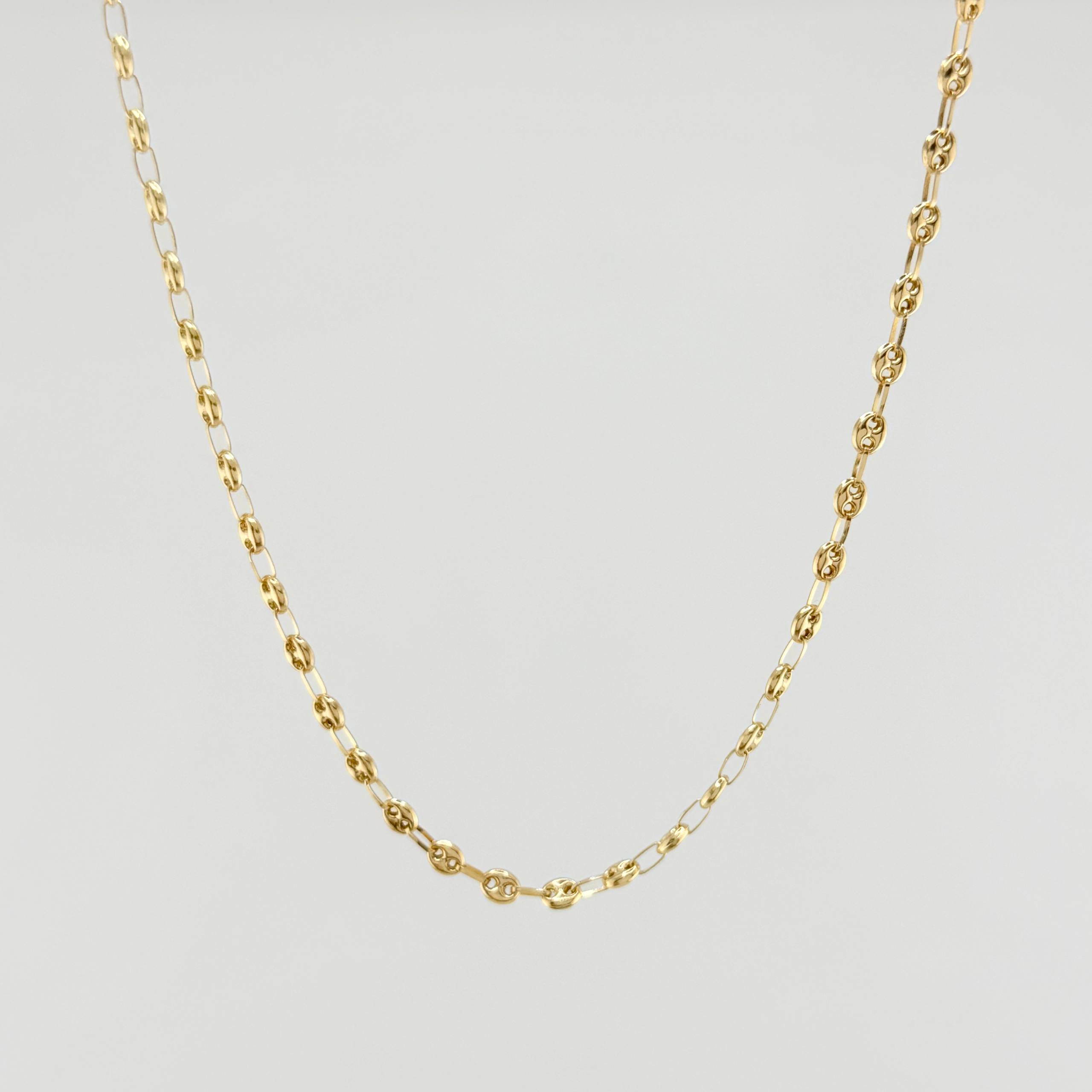 Cadena GC 5.2gr / 50cm / 3.3mm Oro Amarillo 18K