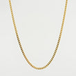 Cadena Cubana 7.55gr / 60cm / 2.9mm Oro Amarillo +1 18K