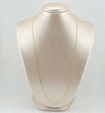 Cadena China 2.95gr / 60cm / 1.3mm Oro Amarillo +1 18K