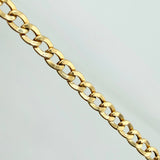 Cadena Cubana 2.9 g / 50 cm / 2.3 mm Oro Amarillo 18K