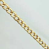 Cadena Cubana 4.6gr / 60cm / 3.3mm Oro Amarillo +1 18K