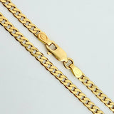 Pulso Cubano 4gr / 21.5cm / 3.1mm Oro Amarillo +1 18K