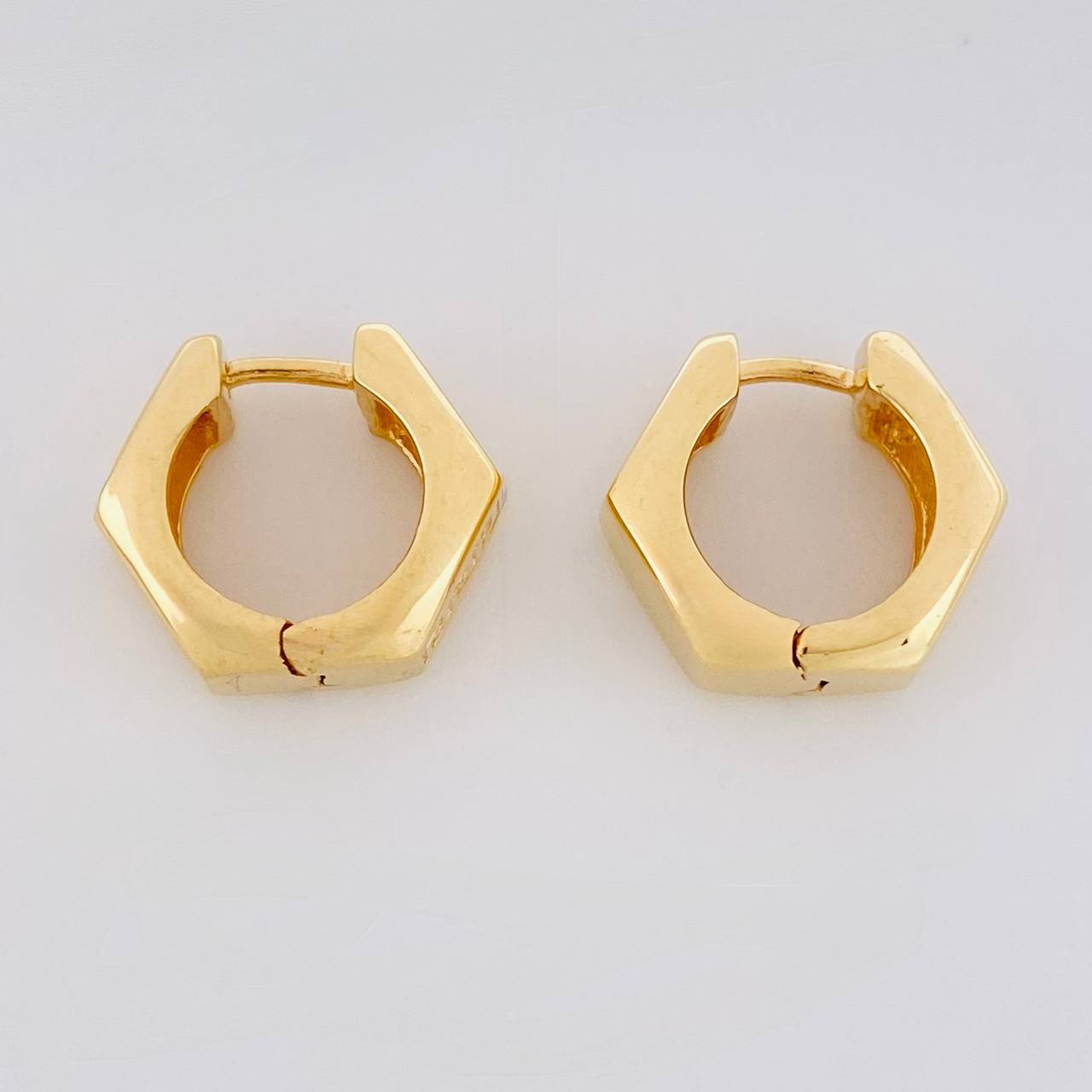 Candongas Tribal 3.9g / 1.2cm Oro Amarillo 18K