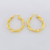 Candongas Jenn 2.65g / 2.5cm Oro Amarillo 18K