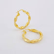 Candongas Jenn 2.65g / 2.5cm Oro Amarillo 18K