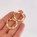 Candongas Jenn 2.65g / 2.5cm Oro Amarillo 18K