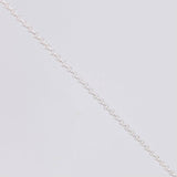 Cadena Aro Seguido Fresa 3.05g / 45cm / 1.1mm Plata 925