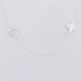 Cadena Aro Seguido Treboles 5.85g / 60cm / 1.1mm Plata 925