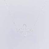 Cadena Aro Seguido Treboles 5.85g / 60cm / 1.1mm Plata 925