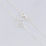 Cadena Aro Seguido Treboles 5.85g / 60cm / 1.1mm Plata 925