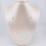 Cadena Aro Seguido Treboles 5.85g / 60cm / 1.1mm Plata 925