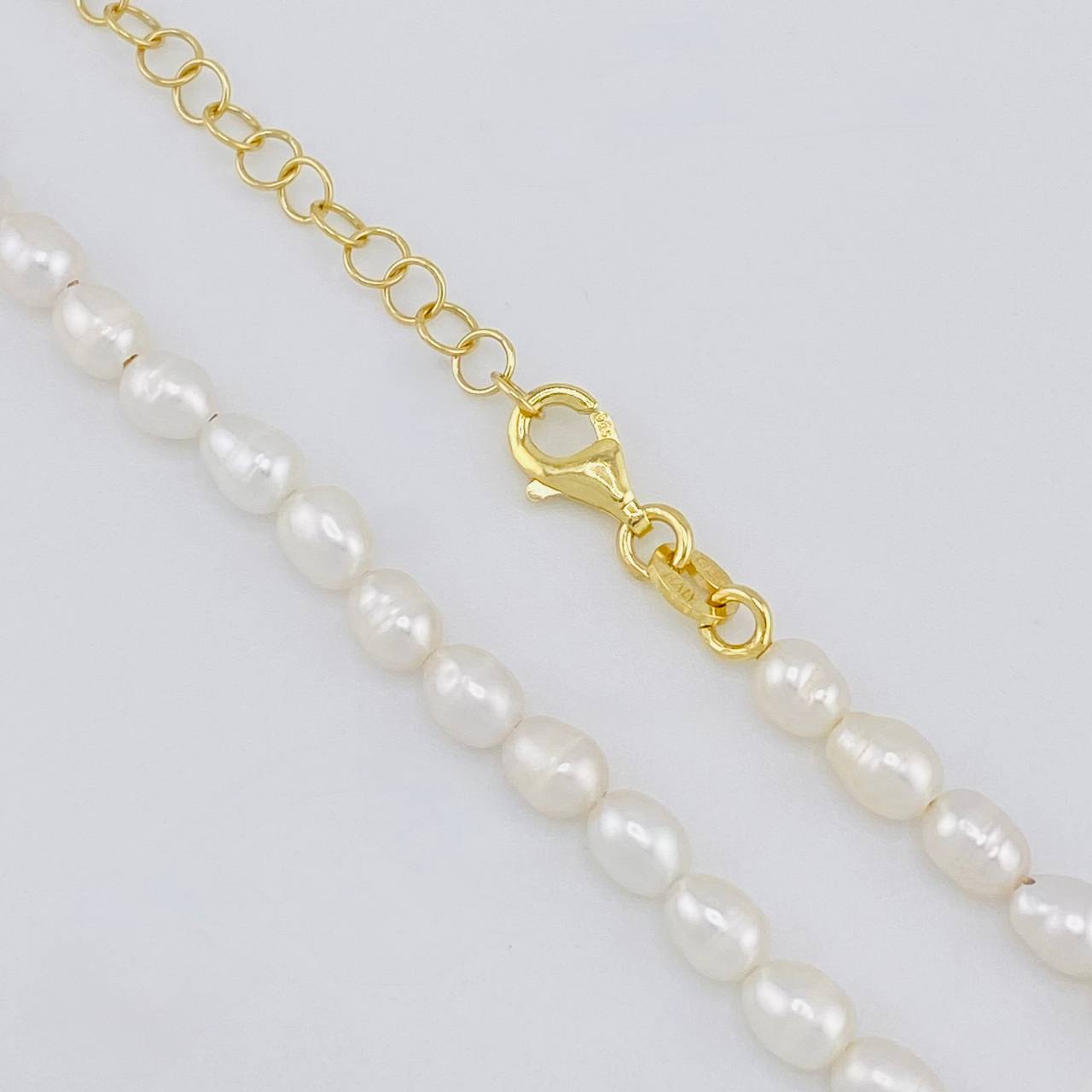 Cadena Copos 10.25g / 45cm / 4.4mm Plata Vermeil 925