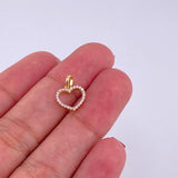 Dije Silueta Corazon 0.65g / 1.3cm Oro Amarillo 18K