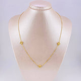 Cadena Aro Seguido Trebol 5.9g / 50cm / 1mm Oro Amarillo 18K