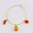 Pulso Tropical 4.7g / 19.3cm / 0.75mm Plata Vermeil 925