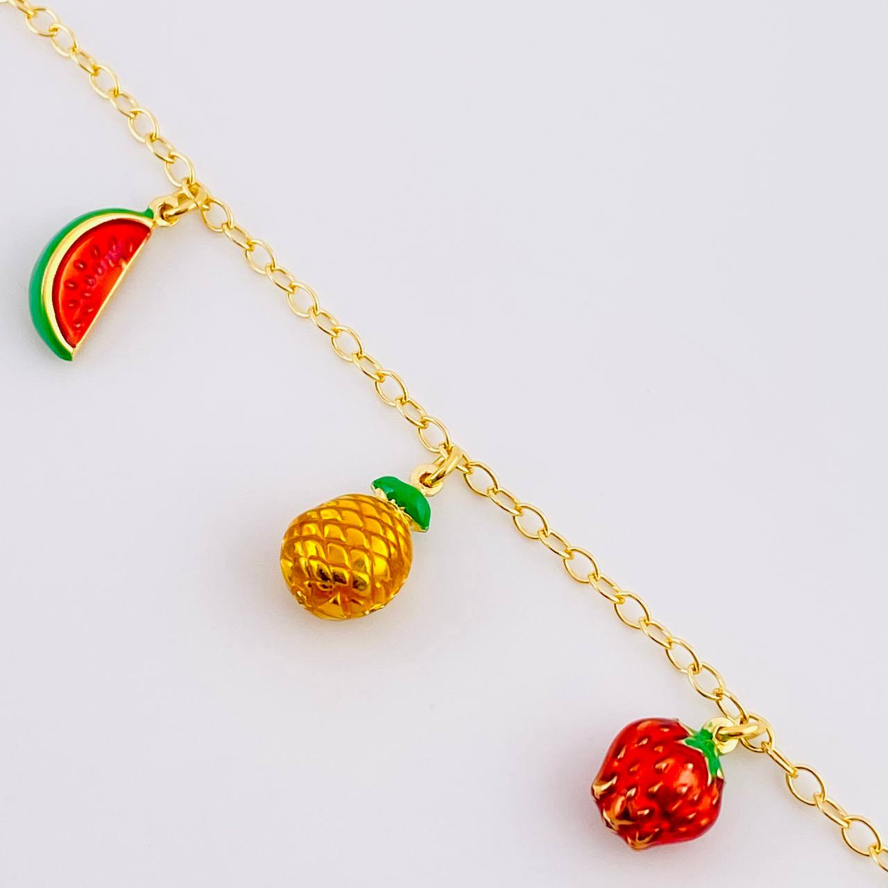 Pulso Tropical 4.7g / 19.4cm / 2.7mm Plata Vermeil 925