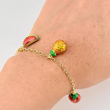 Pulso Tropical 4.7g / 19.5cm / 1.2mm Plata Vermeil 925