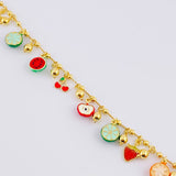 Pulso Tropical 10.4g / 21.1cm / 1.2mm Plata Vermeil 925