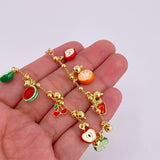 Pulso Tropical 10.5g / 21.3cm / 0.85mm Plata Vermeil 925