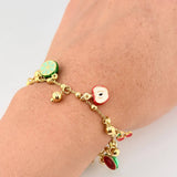 Pulso Tropical 10.4g / 21.1cm / 1.2mm Plata Vermeil 925