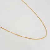 Cadena Veneciana 1.1g / 50cm / 0.42mm Oro Amarillo 18K