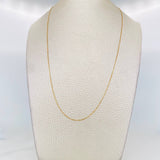 Cadena Veneciana 1.1g / 50cm / 0.42mm Oro Amarillo 18K