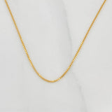 Cadena Veneciana 1.7g / 45cm / 0.62mm Oro Amarillo 18K
