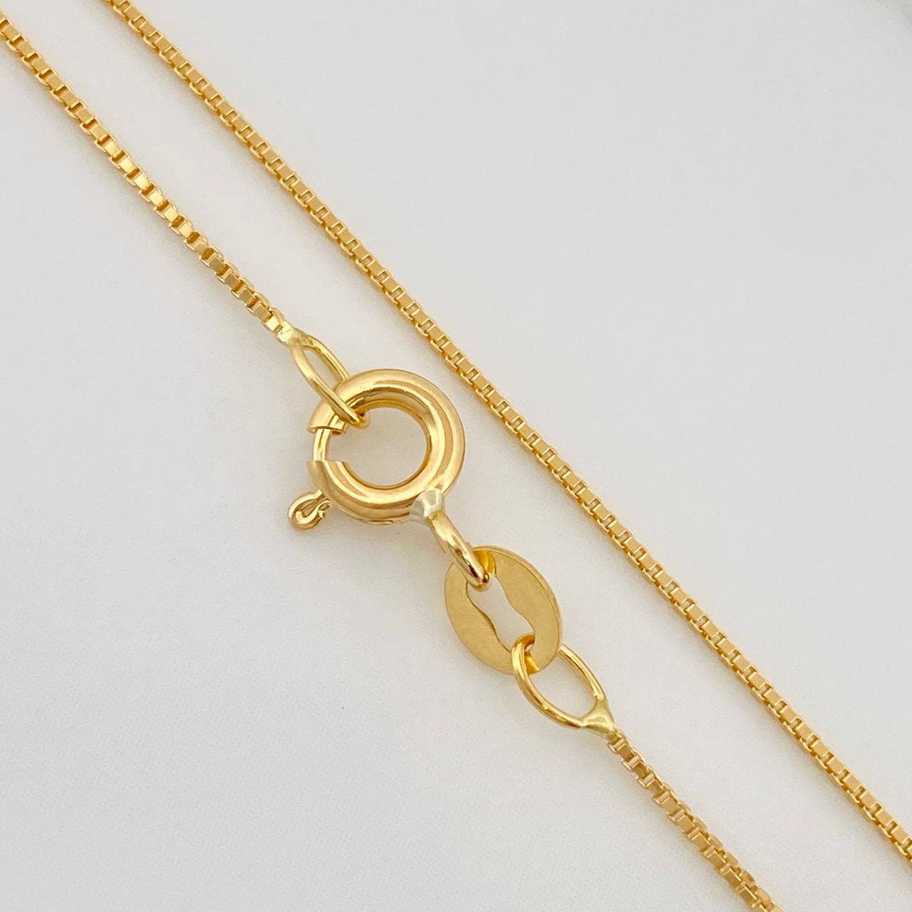 Cadena Veneciana 1.7g / 45cm / 0.62mm Oro Amarillo 18K