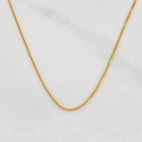 Cadena Veneciana 0.95g / 45cm / 0.55mm Oro Amarillo 18K