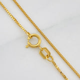 Cadena Veneciana 0.95g / 45cm / 0.55mm Oro Amarillo 18K