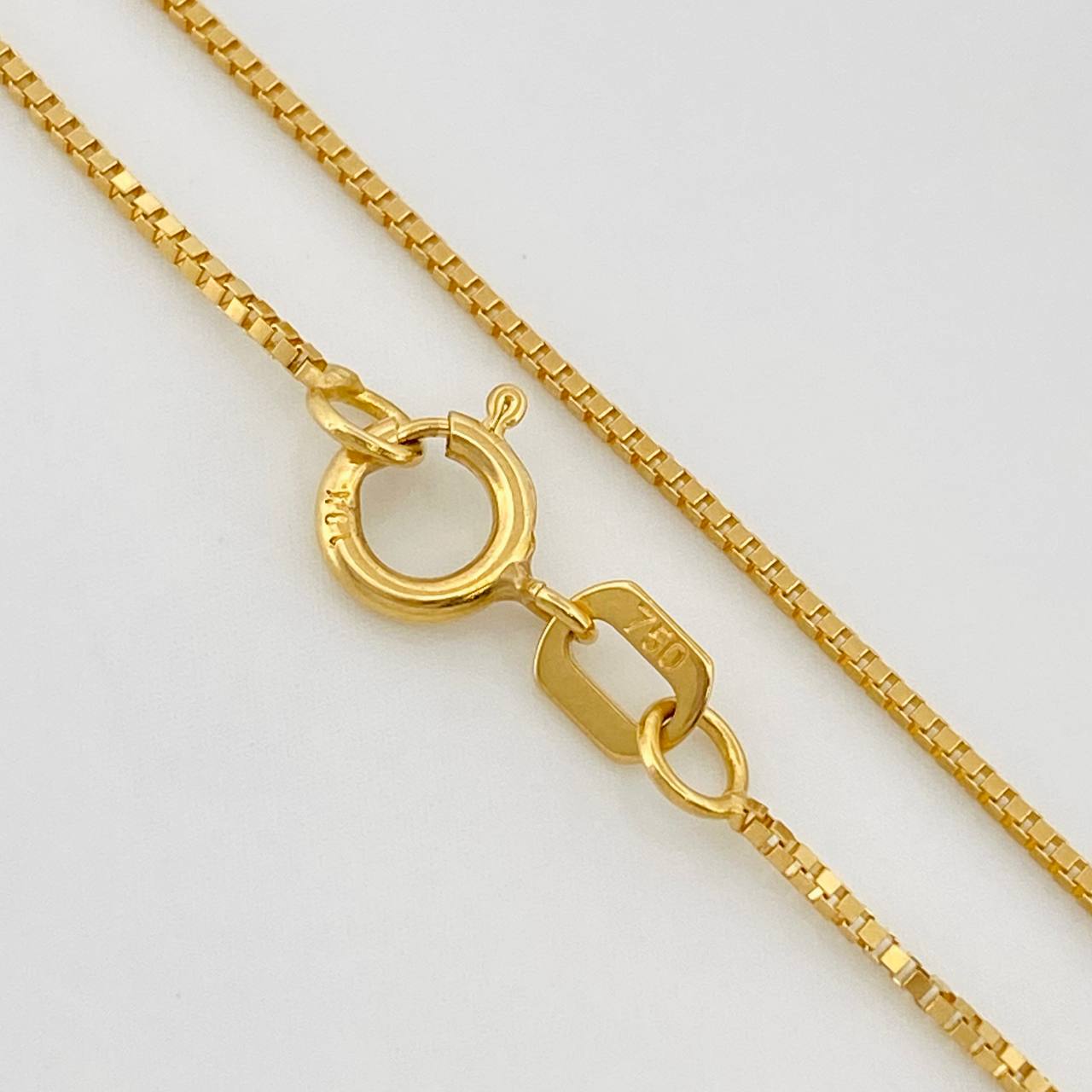 Cadena Veneciana 2.15g / 55cm / 0.6mm Oro Amarillo 18K