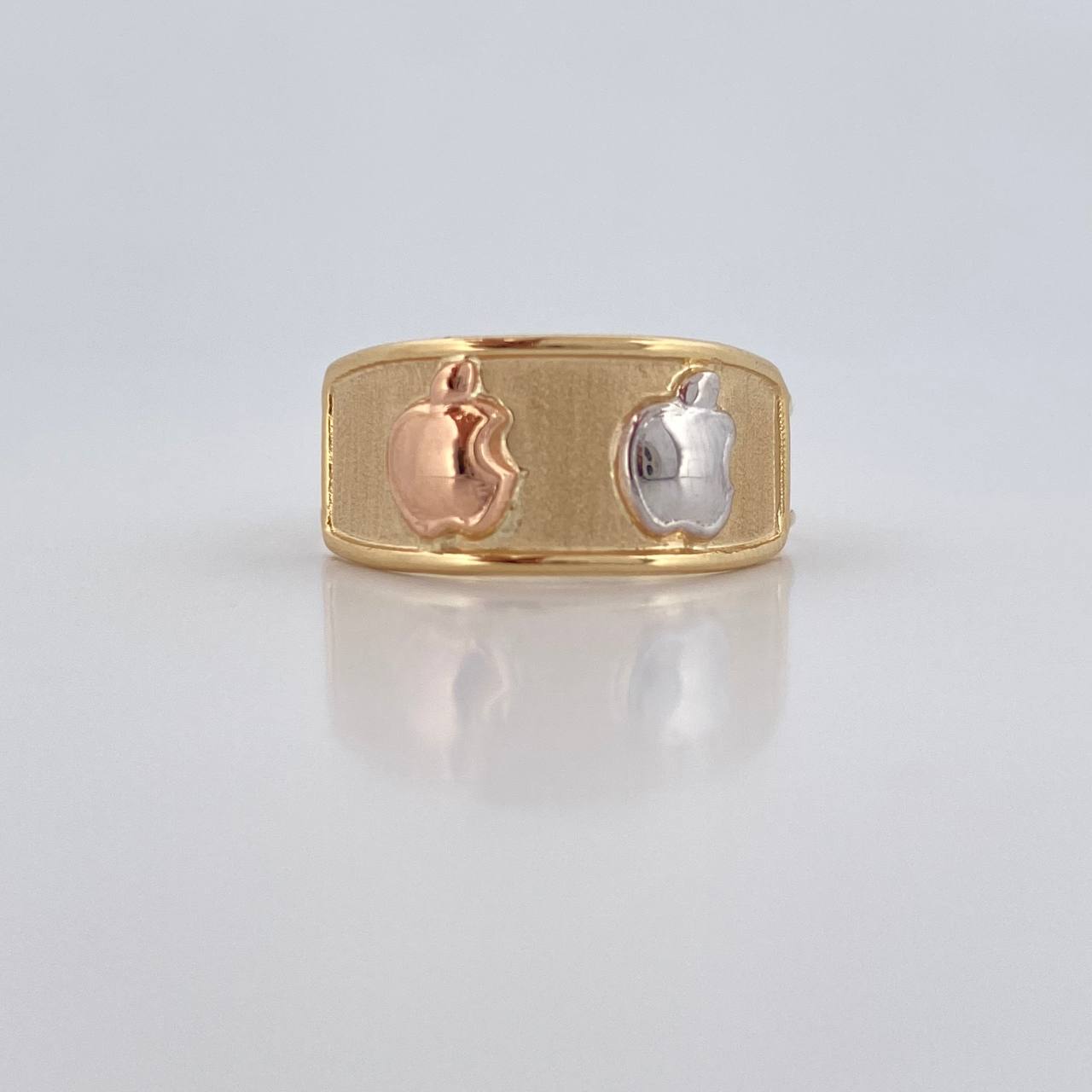 Anillo Manzana 1.6gr / T6 1/4 / Oro 18K &