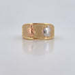 Anillo Manzana 1.6gr / T6 1/4 / Oro 18K &