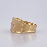 Anillo Luna 1.45gr / T6 1/4 / Oro 18K &