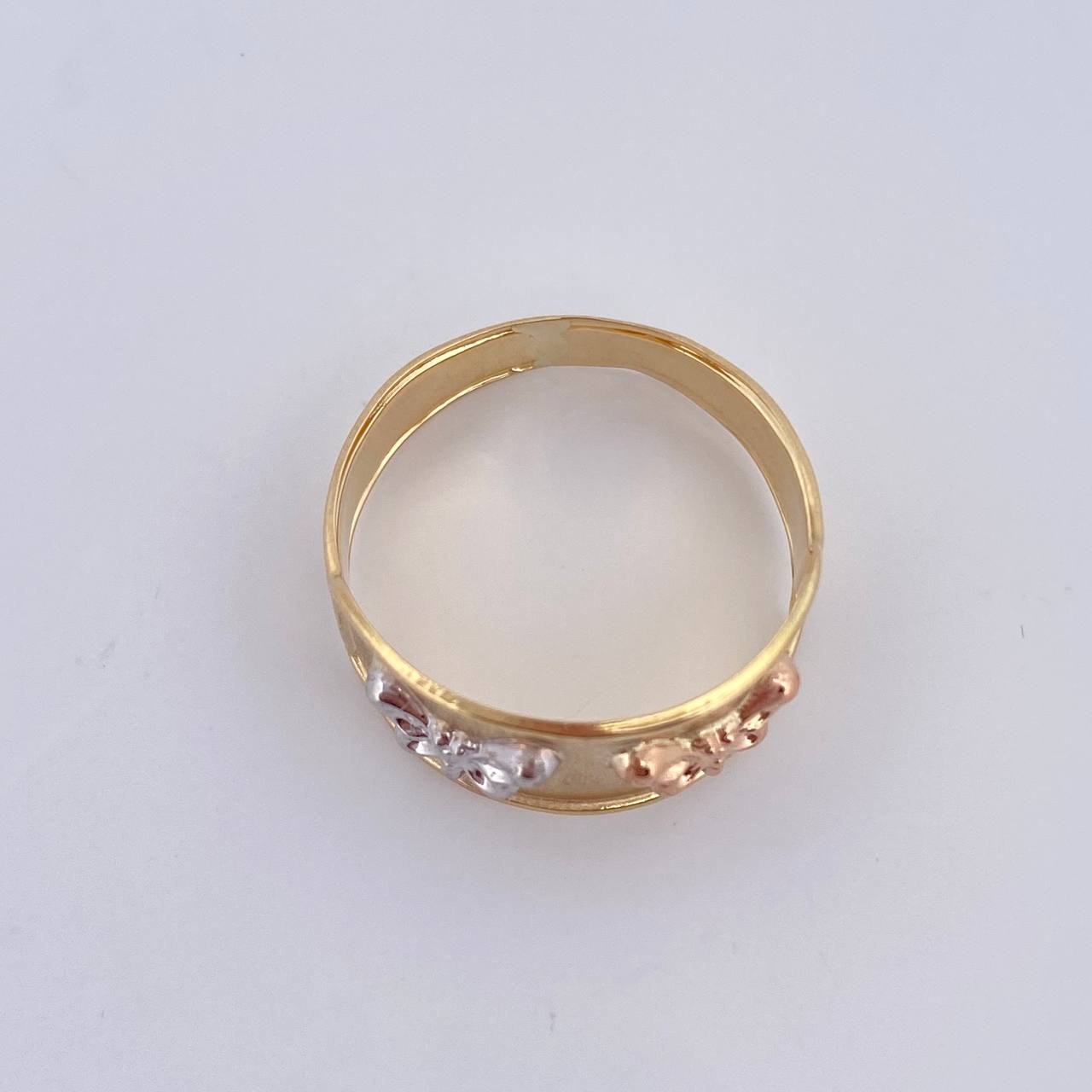 Anillo Mariposa 1.7gr / T6 3/4 / Oro 18K &