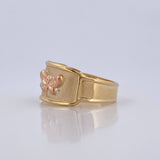 Anillo Mariposa 1.7gr / T6 3/4 / Oro 18K &