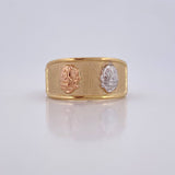 Anillo Mariquita 1.7gr / T8 3/4 / Oro 18K $