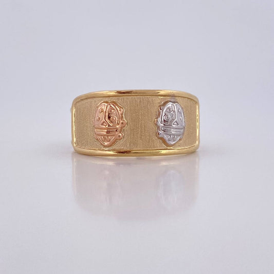 Anillo Mariquita 1.75gr / T8 / Oro 18K &