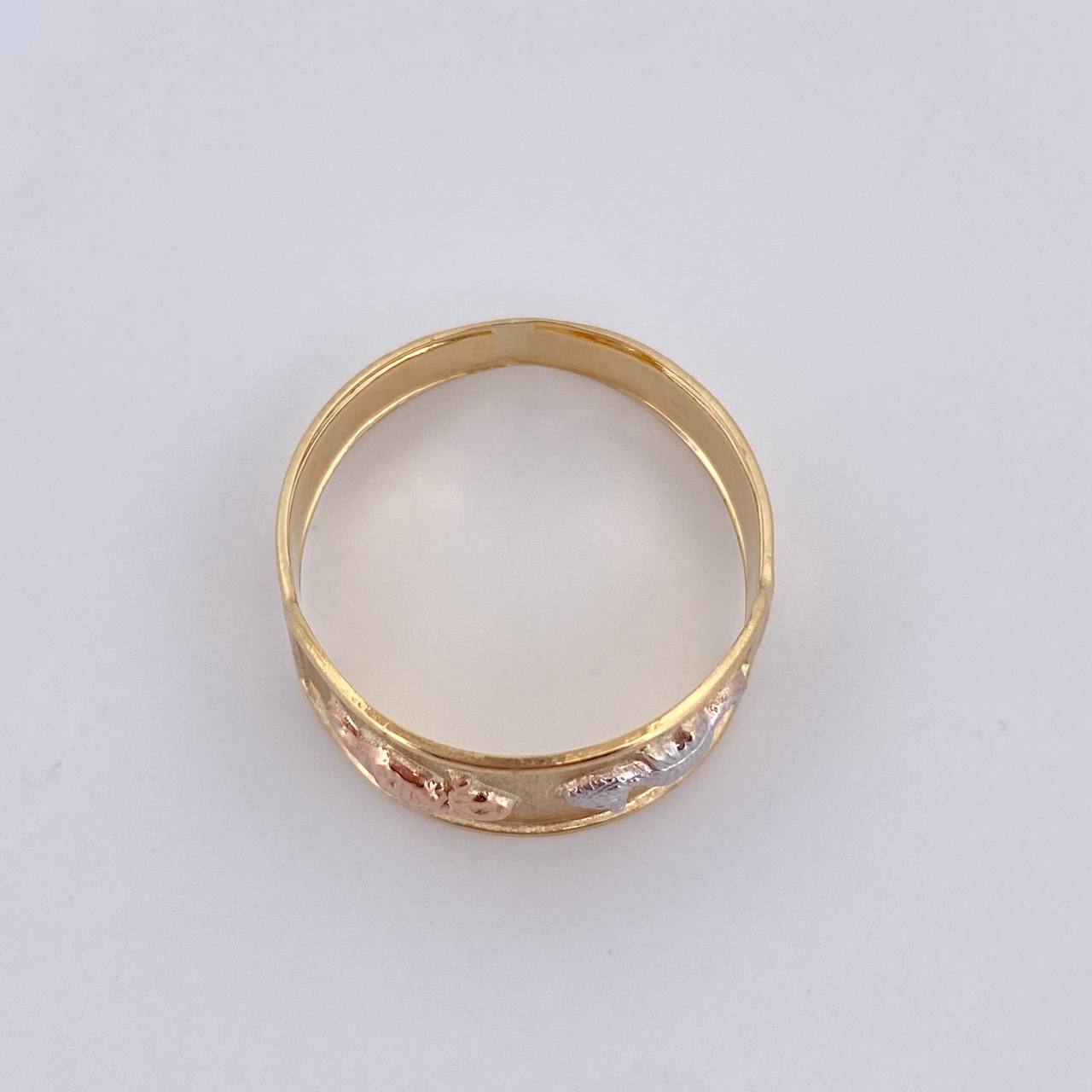 Anillo Caballito de Mar 1.7gr / T7 1/2 / Oro 18K $
