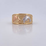 Anillo Delfin 1.75gr / T8 3/4 / Oro 18K &