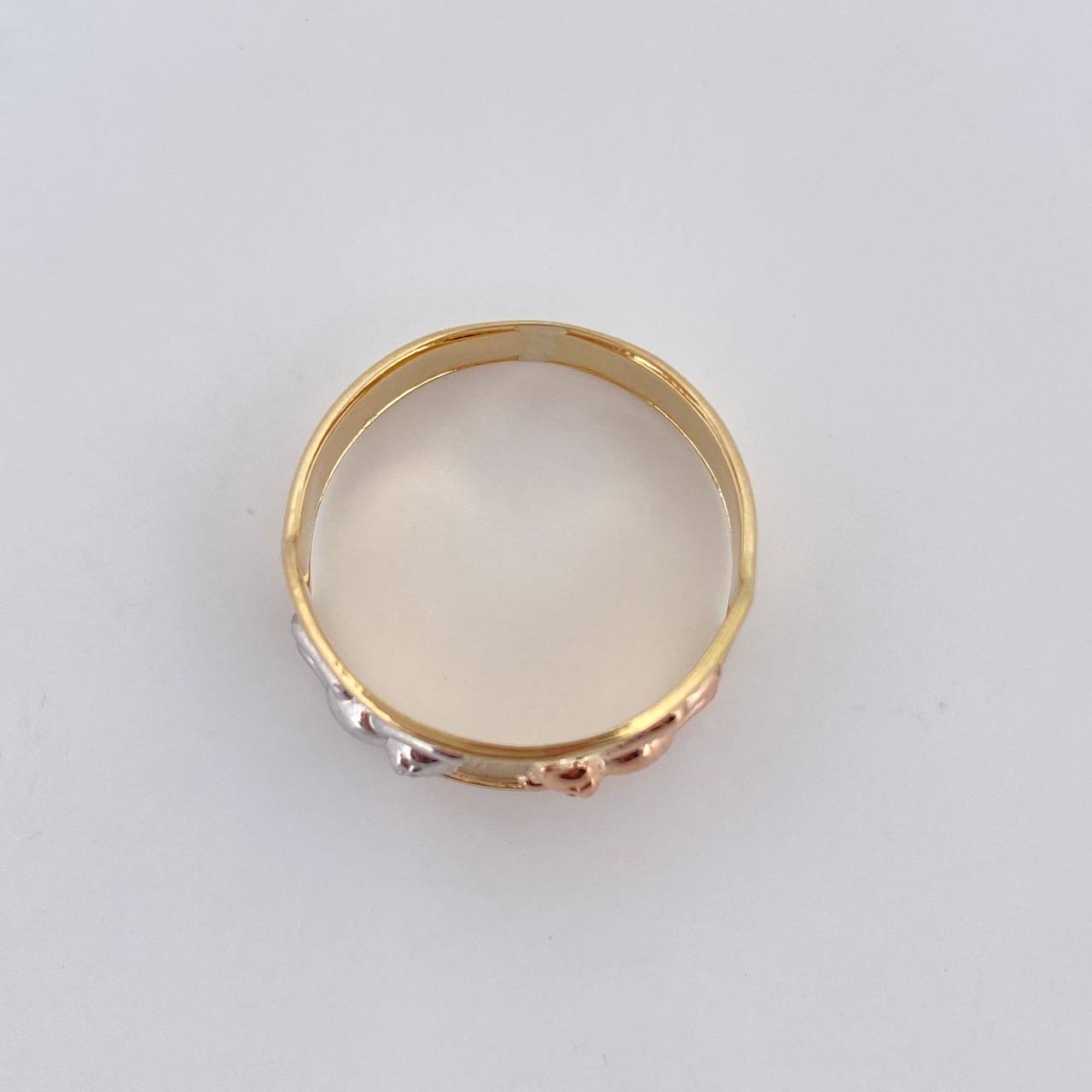 Anillo Oso 1.7gr / T6 / Oro 18K $