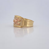 Anillo Oso 1.7gr / T6 / Oro 18K $