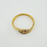 Anillo Estrella 2.25gr / T7 3/4 / Oro Amarillo 18K ©
