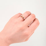 Anillo Trío Bolas 1.5gr / T8 1/2 / Tres Oros 18K