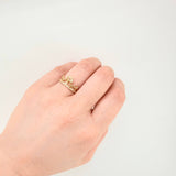 Anillo Corona Quinces 1.75gr / T6 1/4 / Oro Amarillo 18K ©