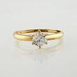 Anillo Solitario 1.25gr / T6 3/4 / Oro Amarillo 18K ©