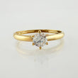 Anillo Solitario 1.15gr / T7 1/2 / Oro Amarillo 18K