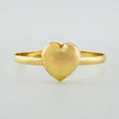 Anillo Corazón 0.75gr / T8 1/4 / Oro Amarillo 18K ©